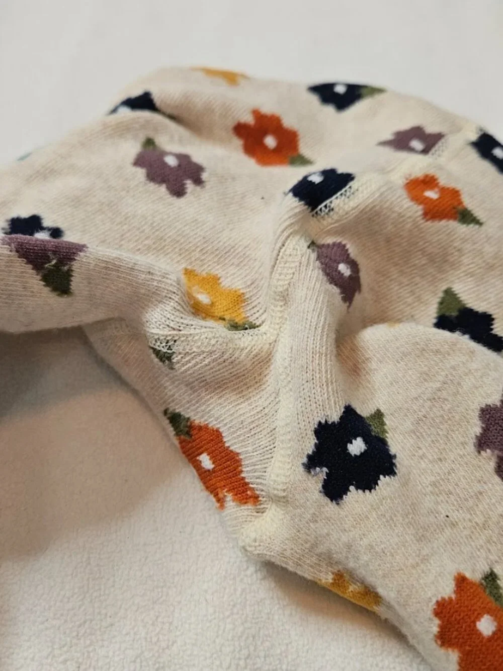 Ruffle Butts Floral Footless Tights Baby Autumn Petals Kids Leggings 12-18M Pant